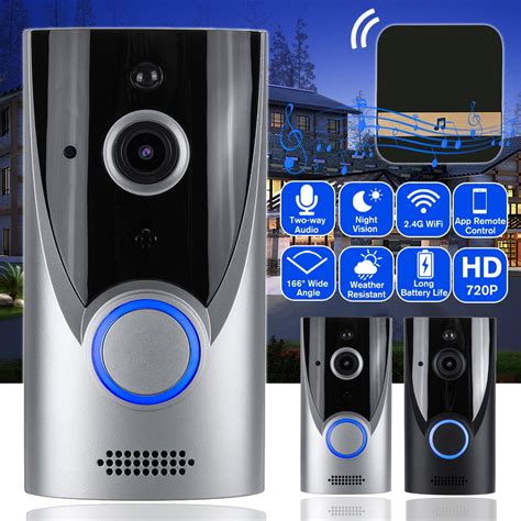 wireless doorbell and camera system